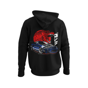 Sudadera Nissan GTR R34 Godzilla